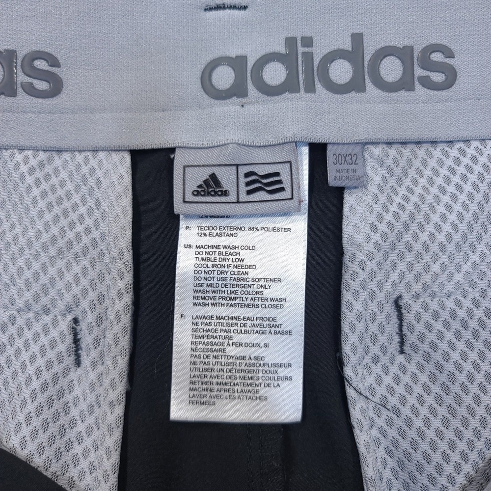 Adidas Golf Pants Mens 30x31 Black Ultimate365 Performance Stretch Chino - Picture 7 of 9